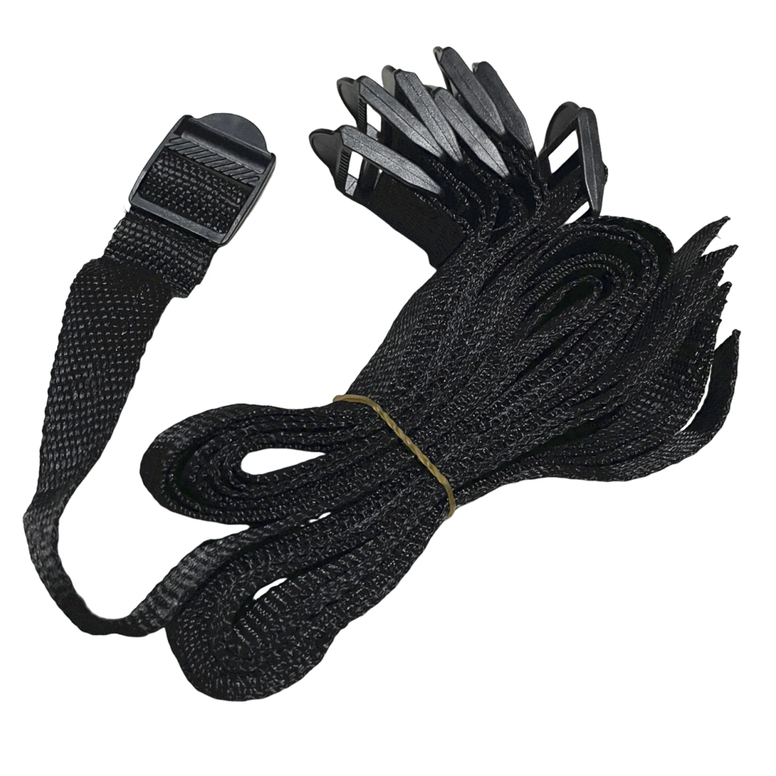 

8 Pcs Garden Aerator Shoes Strap Nylon Gardening Scarifier Strap Garden Spike Shoes Laces for Gardeners Lawn Maintainers