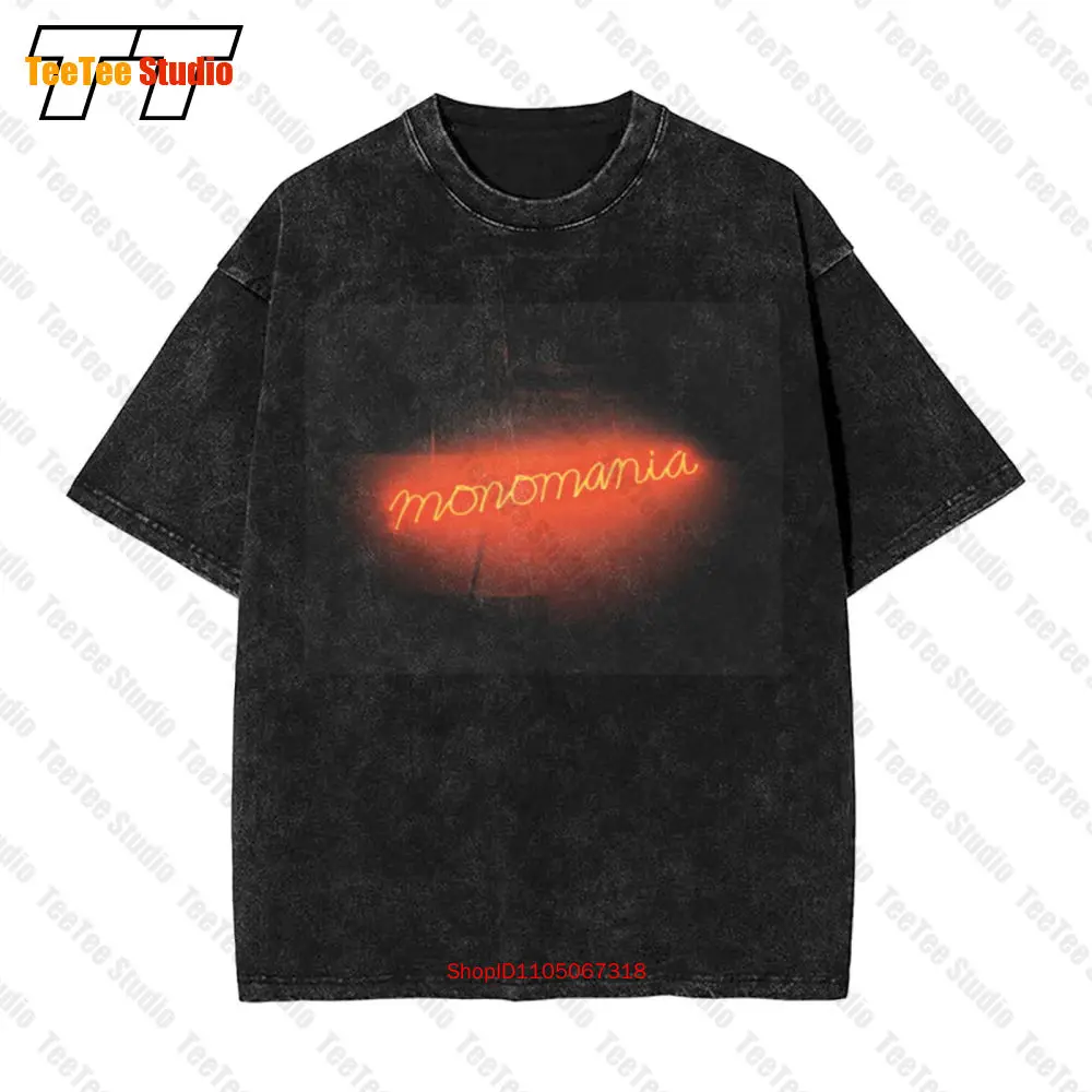 Deerhunter Monomania Vinyl Cd Cover Vintage Oversized T-Shirt Kxjb