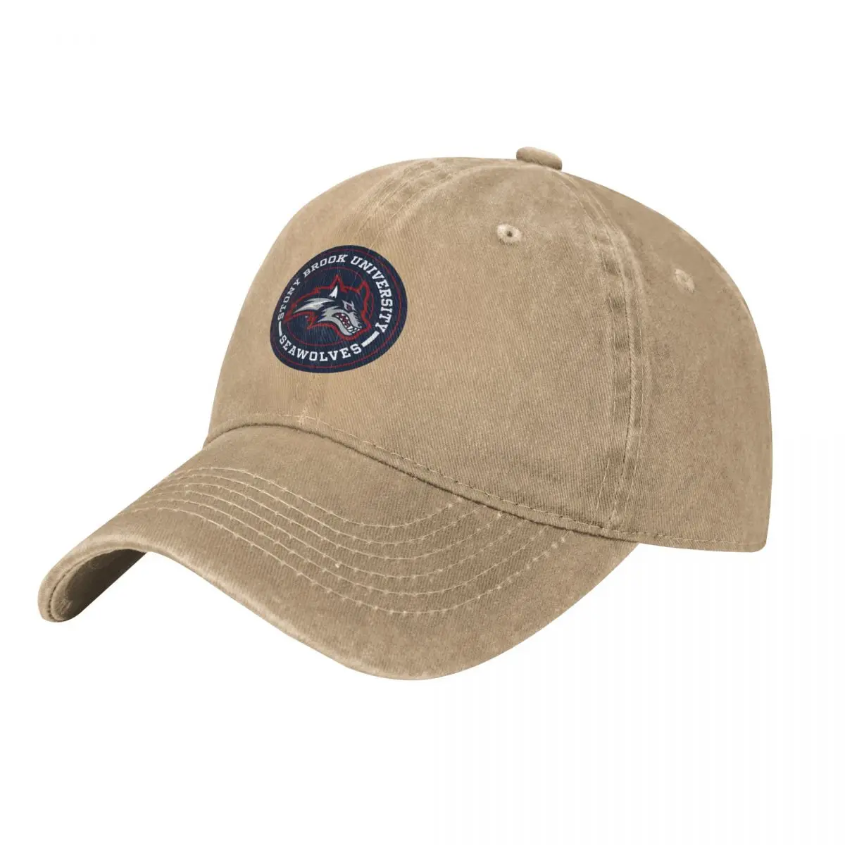 Stony Brook - Circle Baseball Cap beach hat Military Cap Man Women's Beach Men's