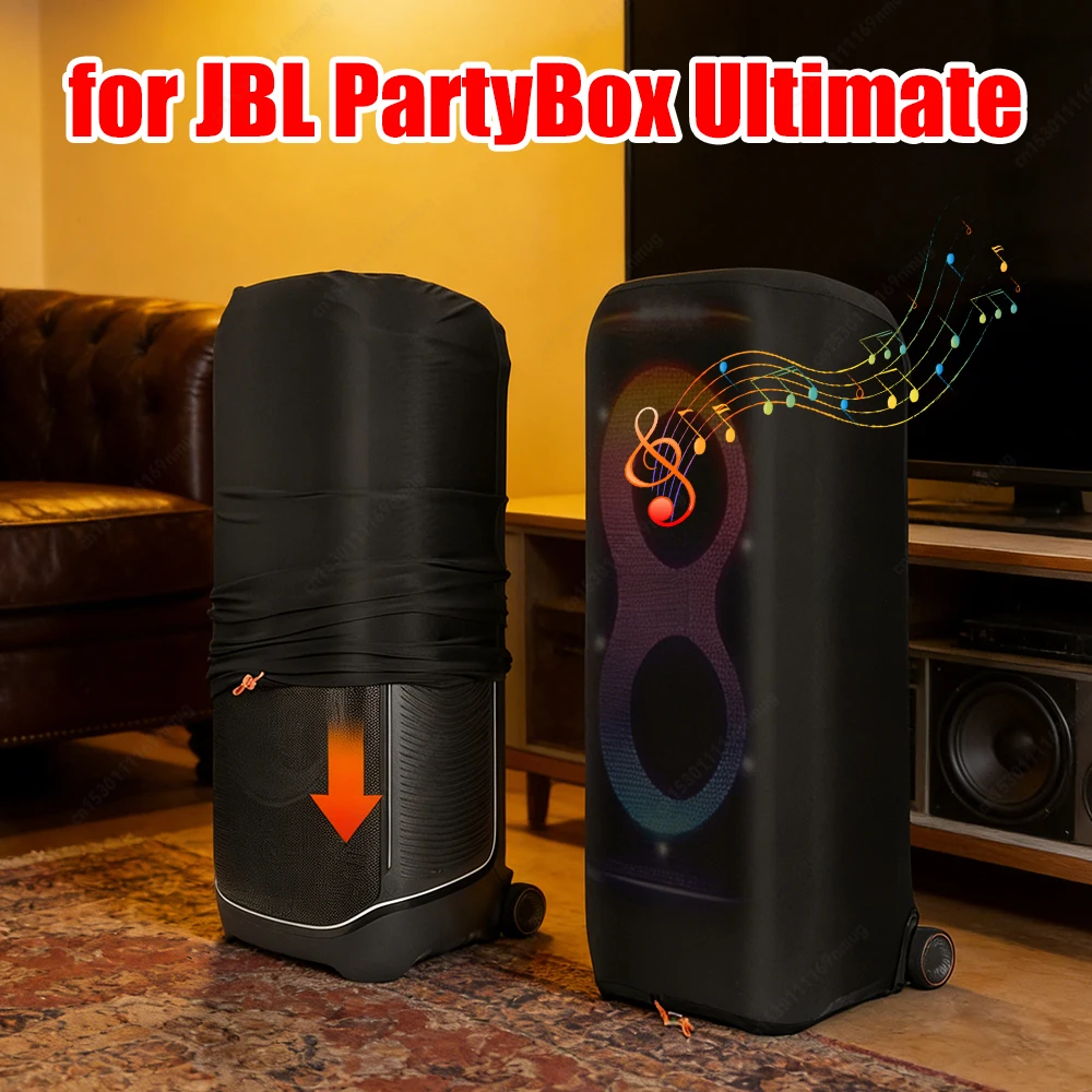 

Чехол для портативной колонки JBL Partybox Ultimate: эластичный, пылезащитный, для вечеринок, аксессуар для защиты колонки