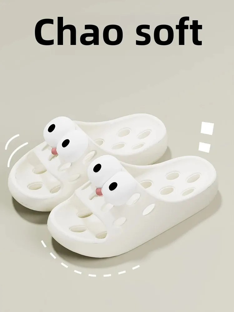 Zapatillas de baño con fugas, antideslizantes, de secado rápido, para parejas, para hombres y mujeres, uso interior en el hogar, zapatillas de ducha