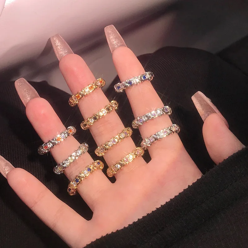 anel-aberto-elegante-com-zirconias-micro-pavimentadas-em-cruz-estilo-minimalista-simples-e-moderno-versatil-para-mulheres-d