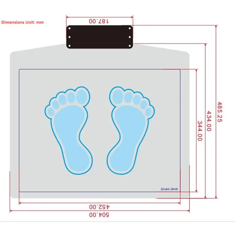 CRWFoot Pressure with FSR Flexible Sensor | Customizable Medical Podiatry & Sports Science Equipment | Factory