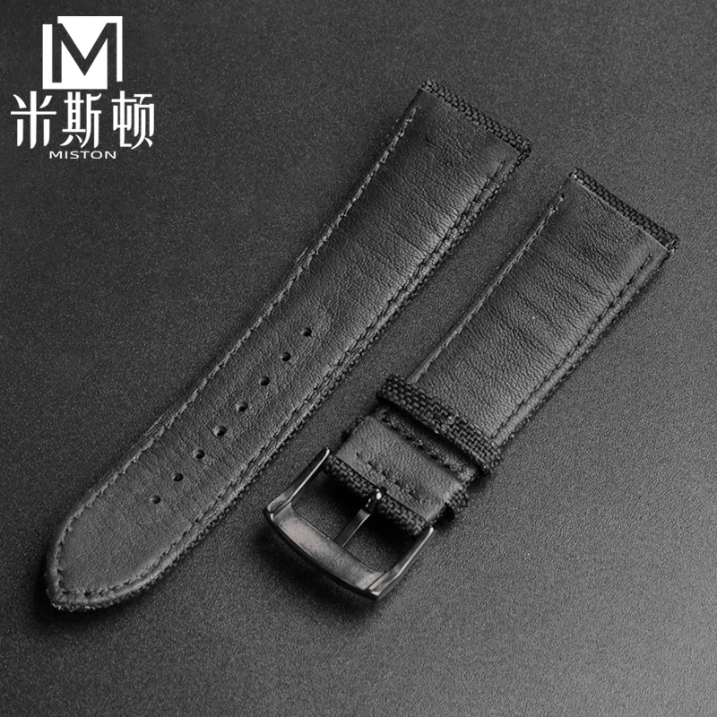 For MIDO Multiport Nylon strap M032.607 M005.614 M025.627 Citizen Skyhawk JY8035-04E/8030-83E/8037-50E Men\'s Nylon band 23mm