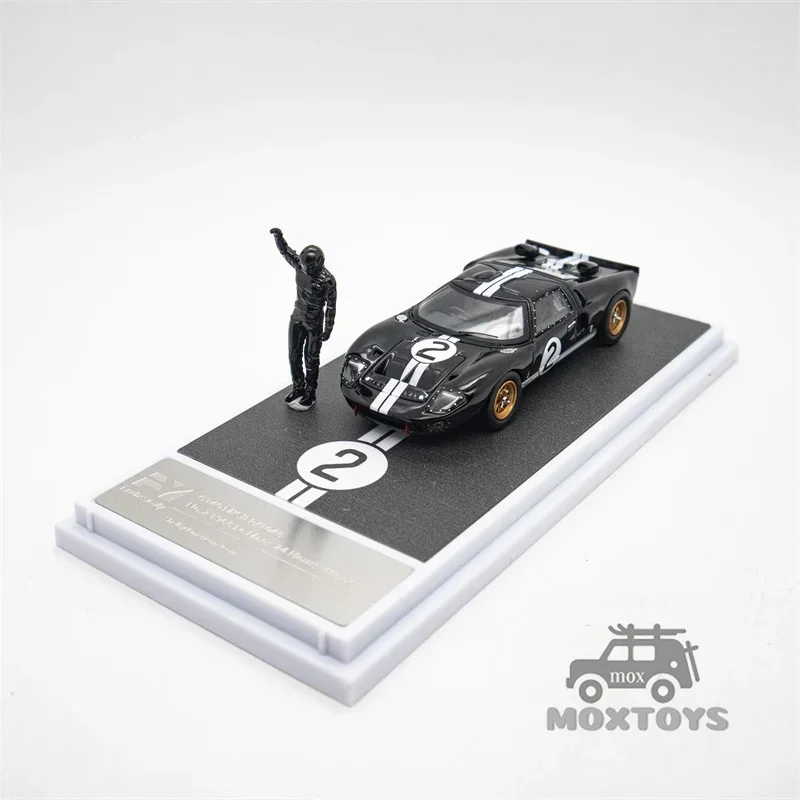 Finclassically 1:64 GT40 Mk II 2 1966 LeMansรถโมเดลDiecast