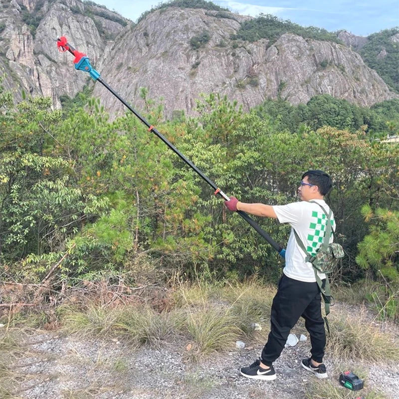 

Electric High Branch Saw Multi Functional Extension Pole Electric Pruning Shears Saw Rechargeable Tree Sawing Trimming Machine