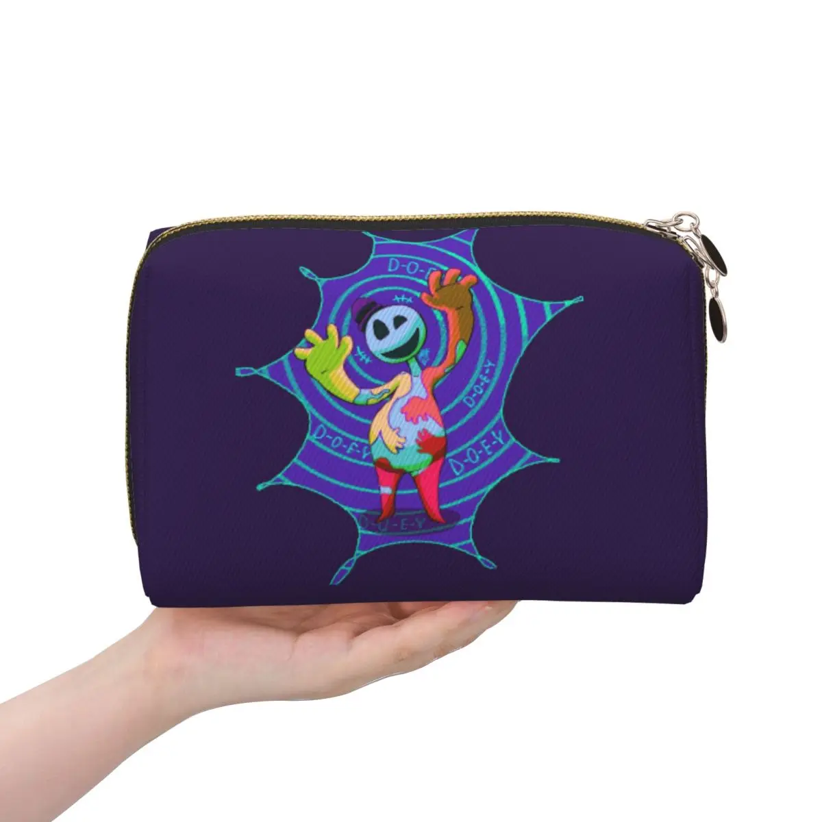 

Doey Doughman Horror Pianosaurus женская косметичка дорожный органайзер для макияжа сумка для хранения туалетных принадлежностей Dopp Kit Case