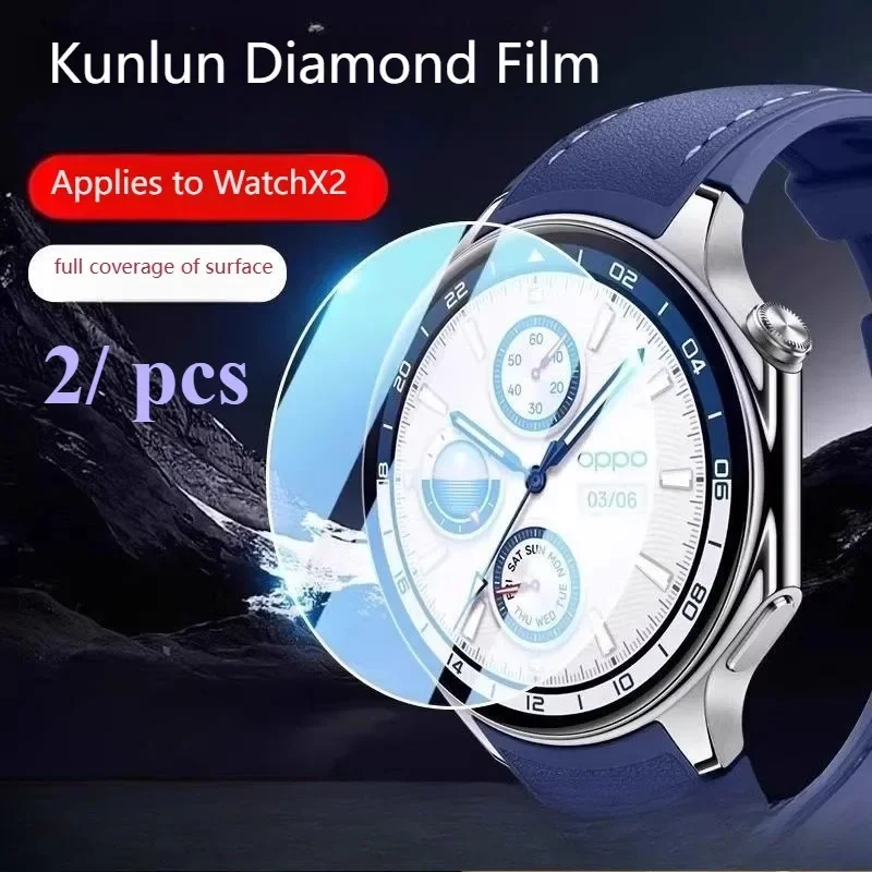 

Tempered Glass for OPPO Watch X2 Screen Protector Anti-scratch Film 9H Ultra-HD Protective Glass for OPPO Watch X2