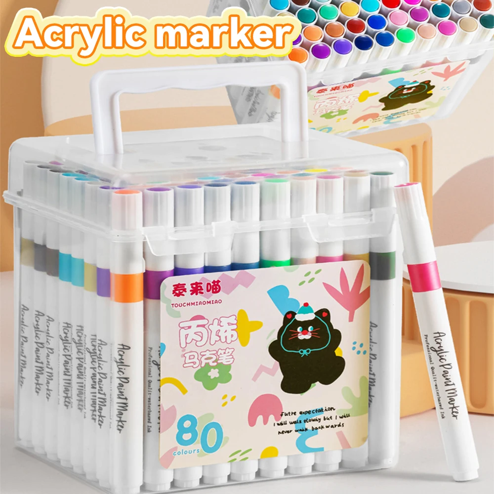 conjunto-de-canetas-marcadoras-acrilicas-com-24-80-cores-e-estojo-portatil-para-pintura-artistica-para-criancas-graffiti-pedra-ceramica-vidro-madeira-artesanato-diy