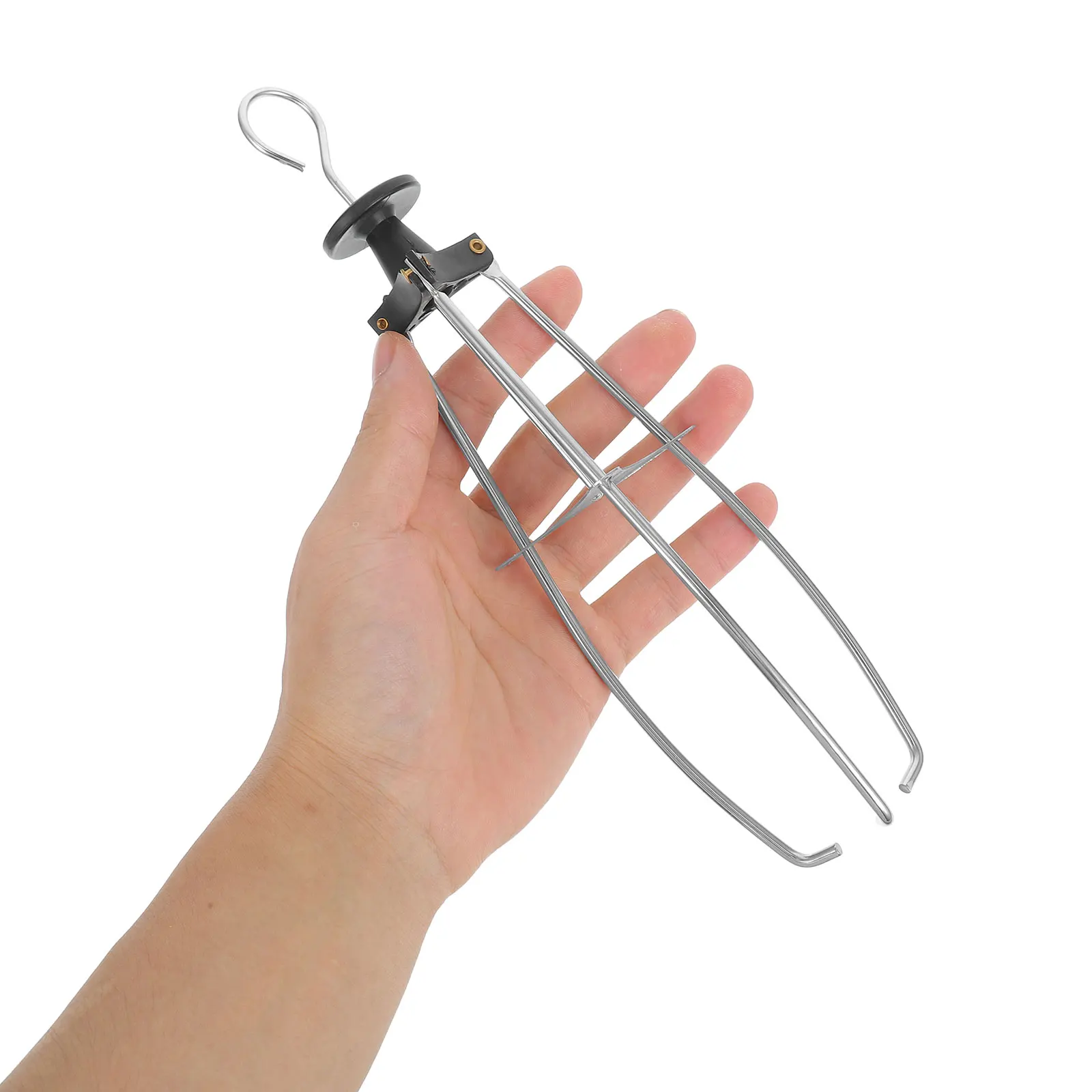 

3 Claws Stainless Steel Bowl Clip Anti-Scald Dish Plate Lifter Heat Resistant Kitchen Gadget for Oven Steamer Handling