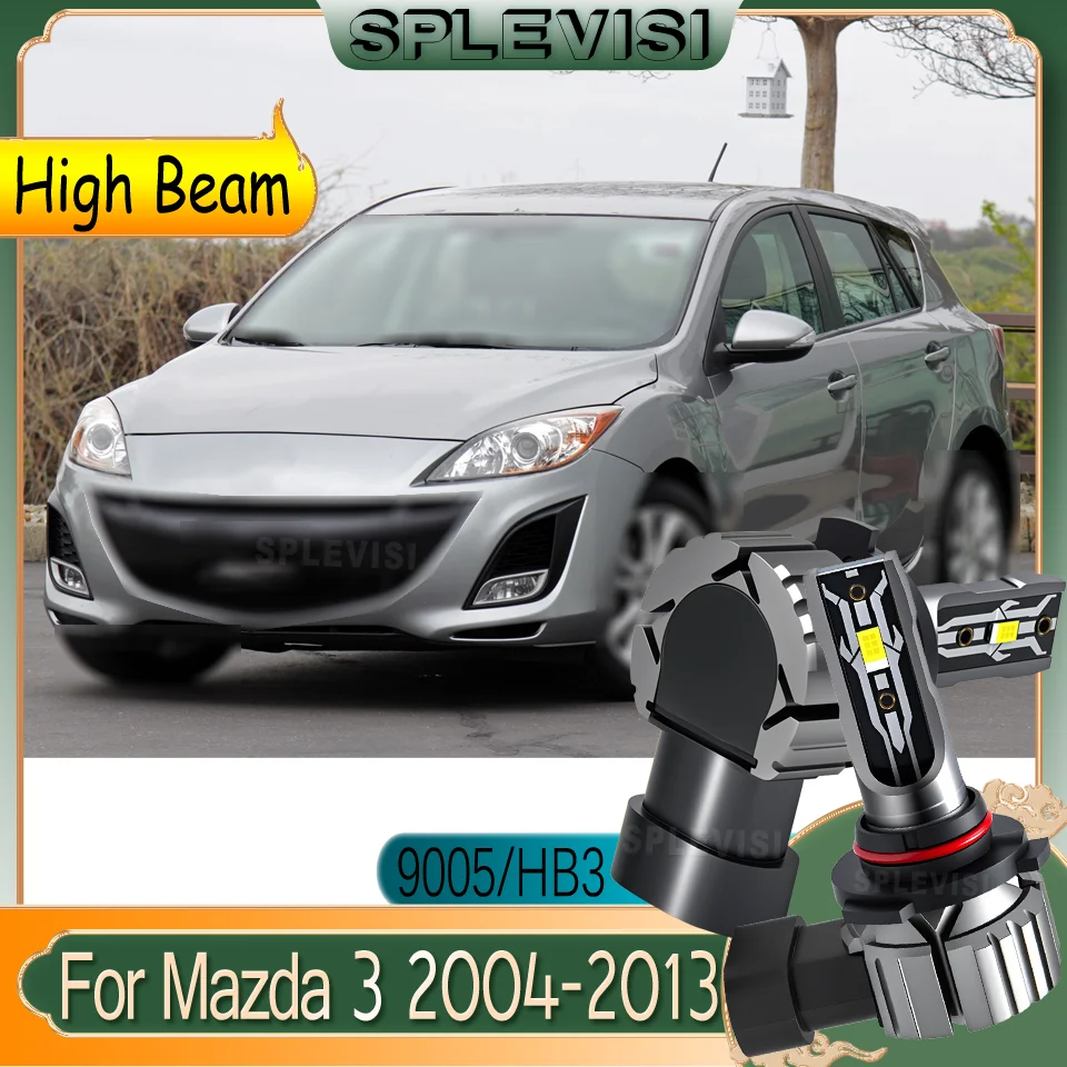 

60000 Hour Lifespan Long-Life Plug-N-Play Headlight LED High Beam For Mazda 3 2004 2005 2006 2007 2008 2009 2010 2011 2012 2013