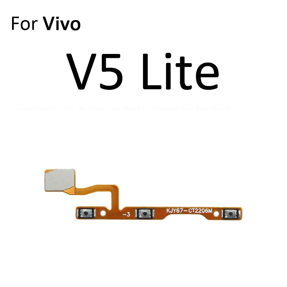 Switch Power ON OFF Button Flex Cable Ribbon For Vivo V9 Youth Pro V7 V5s V5 Plus Lite V3 Max Mute Silence Volume Key