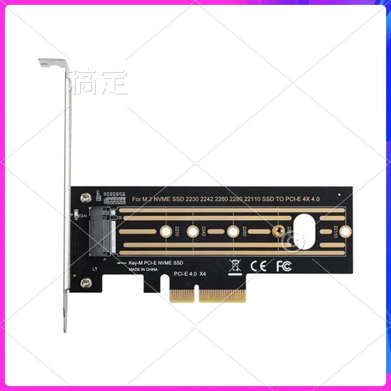 

ABT-M.2 Nvme SSD To PCIE Adapter M-Key Interface Card For M.2 Nvme SSD To Pcie X16 Hard Drive Disk Adapter Expansion Card