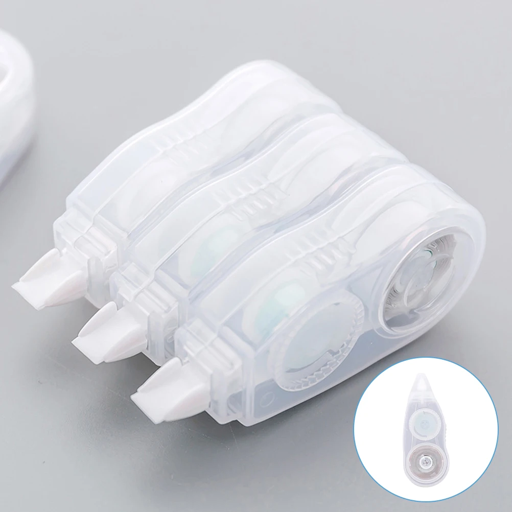 

6 Pcs Tape Correction Office Supplies Decorative Adhesive Teacher Must Haves Small Student