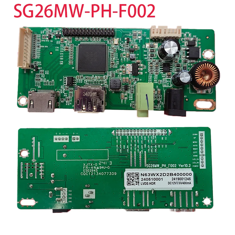 SG26MW_PH_F002 LCD HDMI+DP driver SG26MW_PH_F001 constant current integration