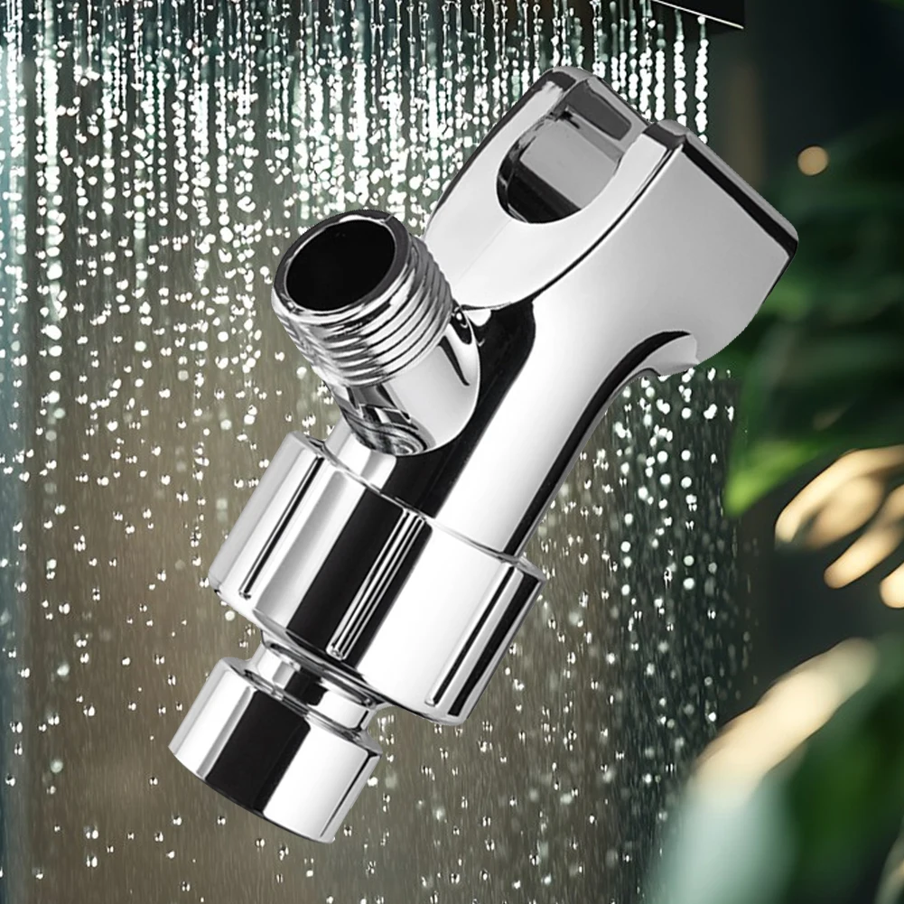 

Держатель для душевого шланга 1/2 дюйма, трехсторонний держатель для душевой лейки для подключения к душевой ручке и душевому шлангу