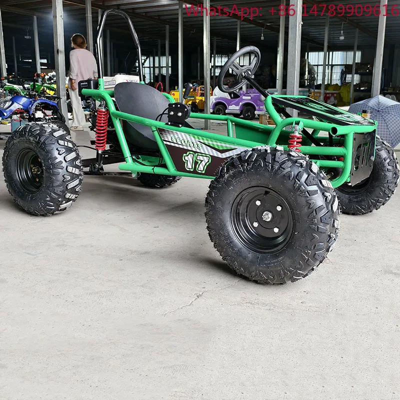 Go-Kart a Benzina 212CC 4 Tempi per Parchi Divertimento e Centri Commerciali, Uso Interno/Esterno