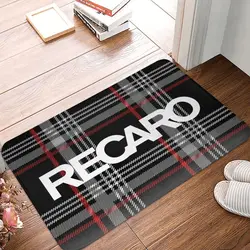 Recaros Logo Front Floor Door Entrance Mats Indoor Bath Kitchen Doormat Balcony Carpet Rug