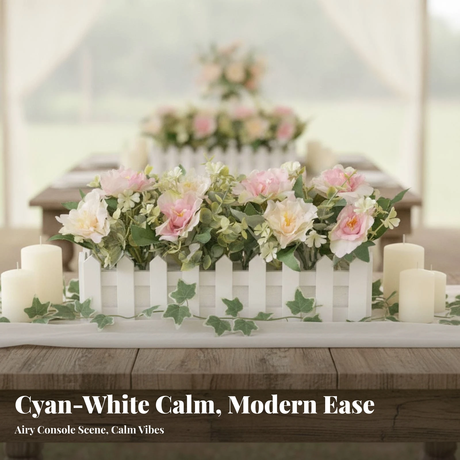 Silk Flower Arrangement with Wooden Planter Versatile Silk Flowers in Wooden Planter Artificial Flower Arrangement