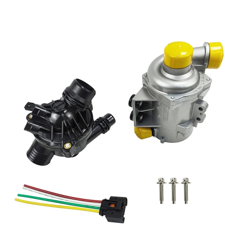 

Water Pump With Thermostat & Bolt For BMW 128I 325I 328I 528I 530I X3 11517586925