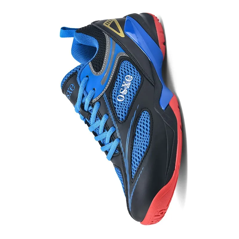 

2025 New Badminton Shoes For Mens Blue Green Court Shoe Man Designer Table Tennis Shoes Men Breathable Sport Shoe