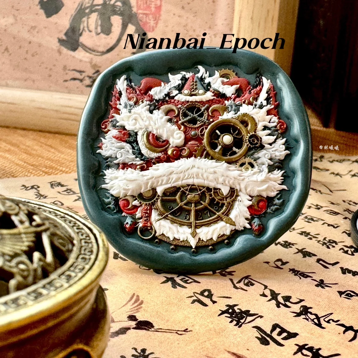 

Wax Seal Copper Seal Dragon Series Diy Literary Hand Ledger Printing Envelope Invitation Seal Fire Paint Seal Head Craft Toys