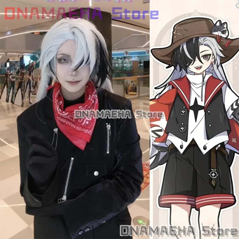 

ONAMAEHA*Honkai Star Rail Boothill Male Cosplay Costume Set Outfit Anime Game Uniform For Men Halloween Party Wear Halloween