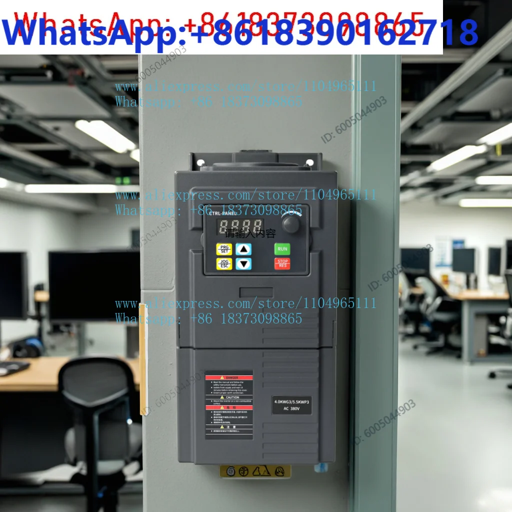 1PCS Universal Micro Inverter Frequency Converter 220V 380V 1 Phase 3 Phase Low Voltage Speed Drive 750W 1.5kw