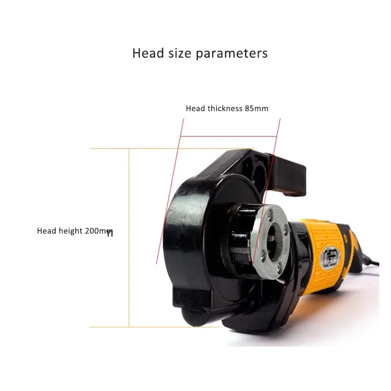 220V Electric Pipe Threading Machine Portable Hand-Held Steel Pipe Plastic Iron Pipe Hinge Thread Galvanized Pipes Threading
