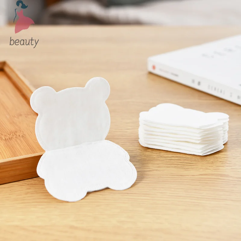 10Pcs Little Bear Armpit Disposable Sweat Patch Soft And Skin-friendly Breathable And Dry Long-lasting Invisible Sweat-proof Pad