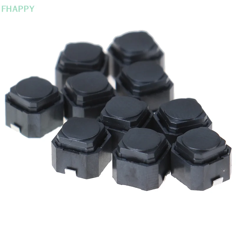 Interruptor táctil de silicona, 10 piezas, 6x6x5mm