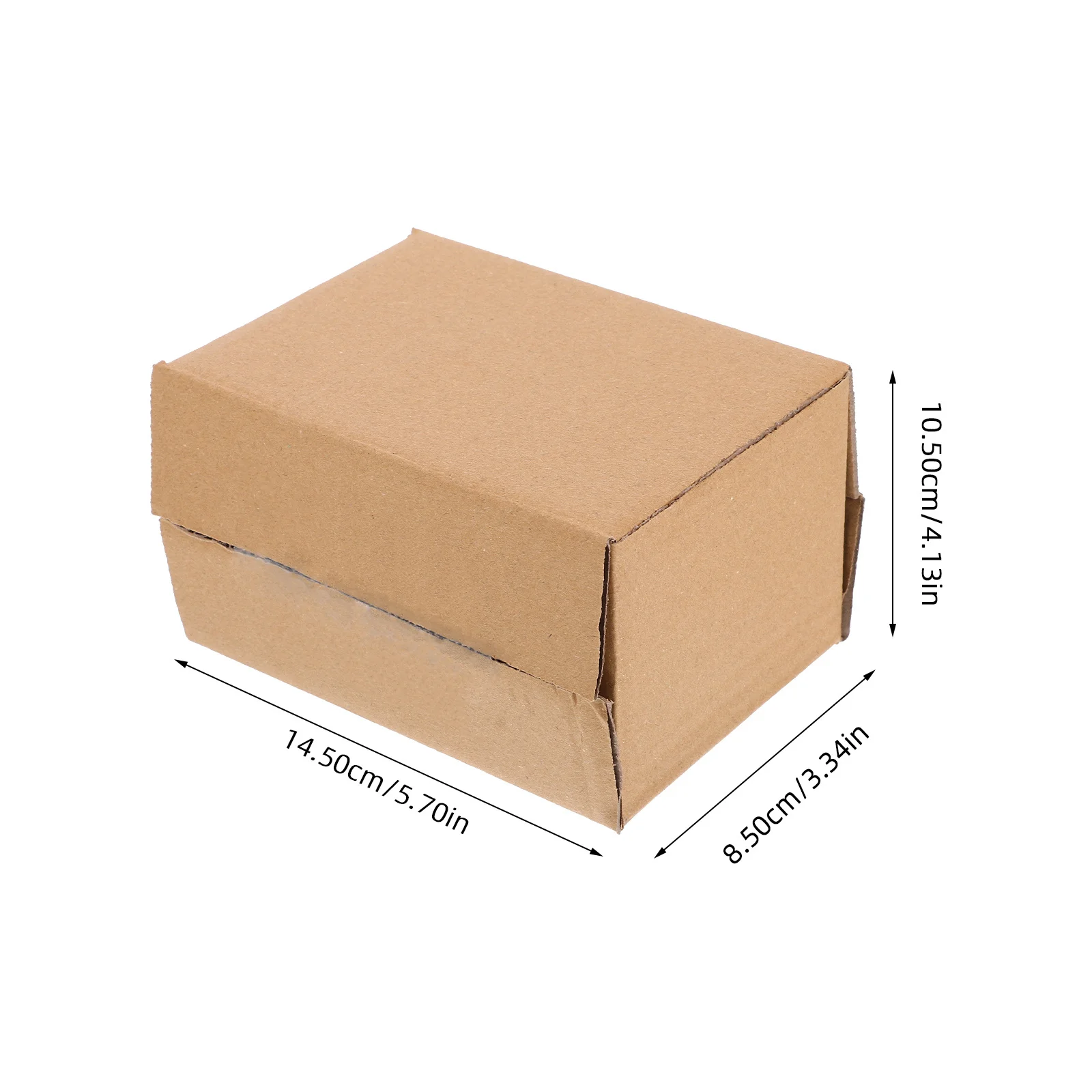 10 قطعة صناديق شحن من الورق المقوى المموج الثقيلة آمنة وآمنة لتحريك تخزين صناديق شحن صغيرة صندوق متحرك #2