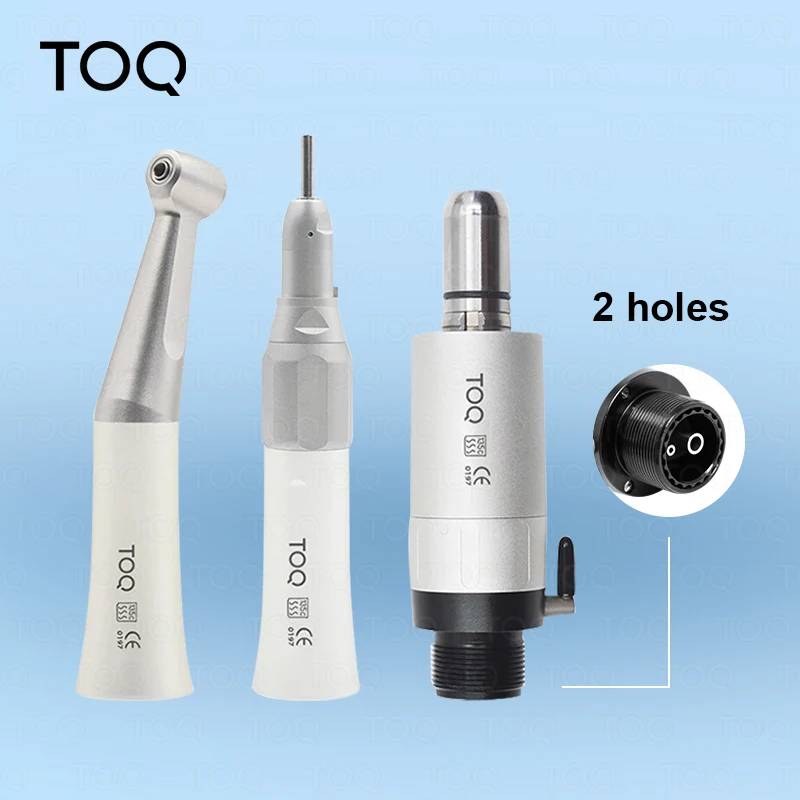 Dental Fx Low Speed Handstück Zähne Polieren Werkzeug 2/4 Löcher Luft Motor Contra Winkel Gerade Handstück Zahnärzte ausrüstung – Detail 7