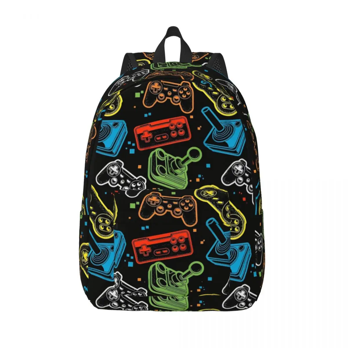 

Рюкзак для игровых контроллеров и ноутбуков для мужчин и женщин, модный, для старшей школы и бизнеса, холщовая сумка с карманом