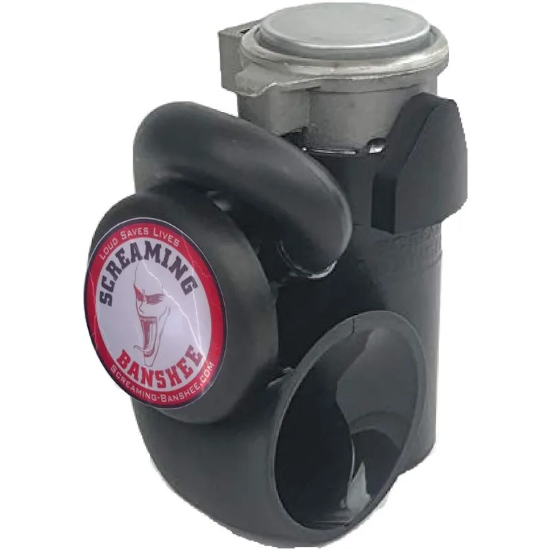 

Screaming Banshee Shockwave Horn Kit, 132 dB, Louder than OEM with Banshee Visual Alert System