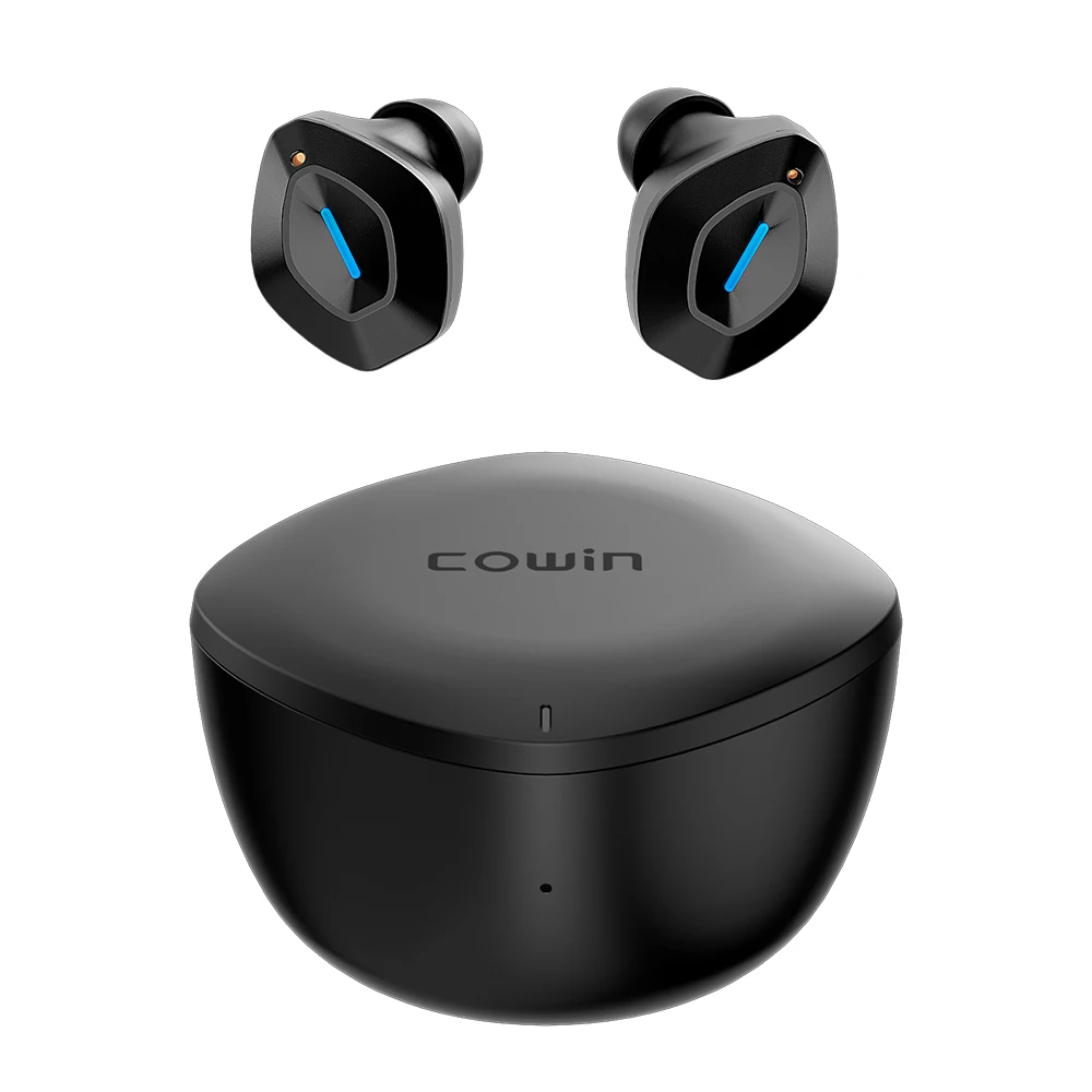 Cowin Apex[Upgraded] TWS Wireless Earphone Bluetooth 5.0 Stereo Active Noise Cancelling Headset Bass Touch Control Earbuds