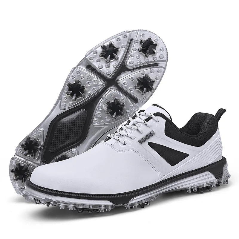 High Quality Golf Shoes Men's Professional Sneakers Spikes Outdoor Walking Golfing Shoe Non Slip Footwears for Golfer Breathable