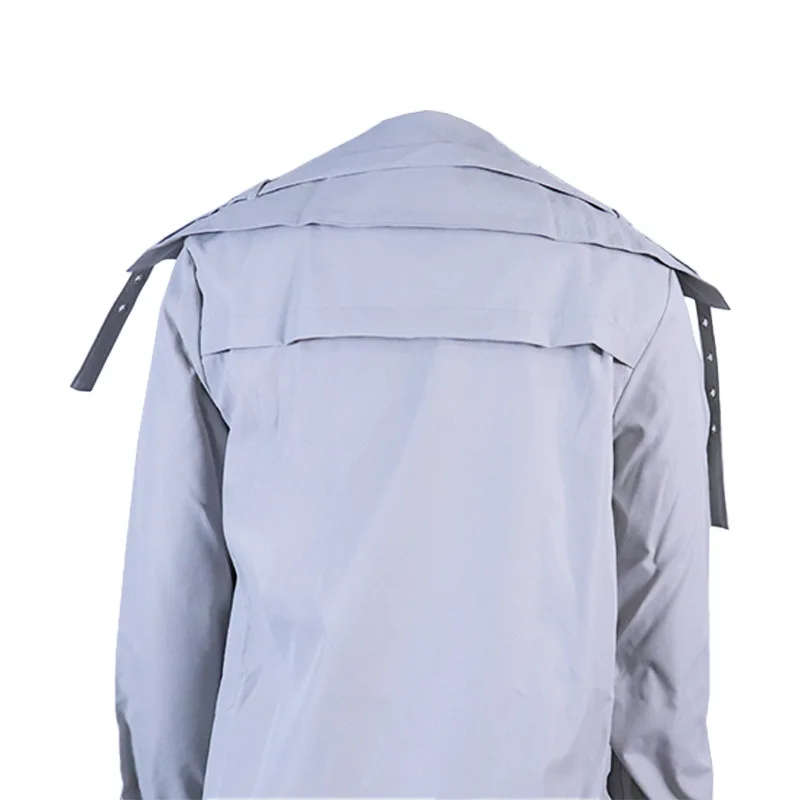 New Autumn and Winter Niche Personality Leisure Large Lapel Mid-length Windbreaker Jacket