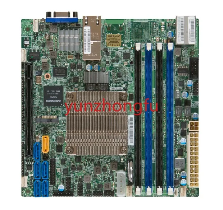 X10SDV-4C-TLN2F Server ITX Motherboard XEON D1521 Dual 10 Gigabit Ethernet Synology NAS