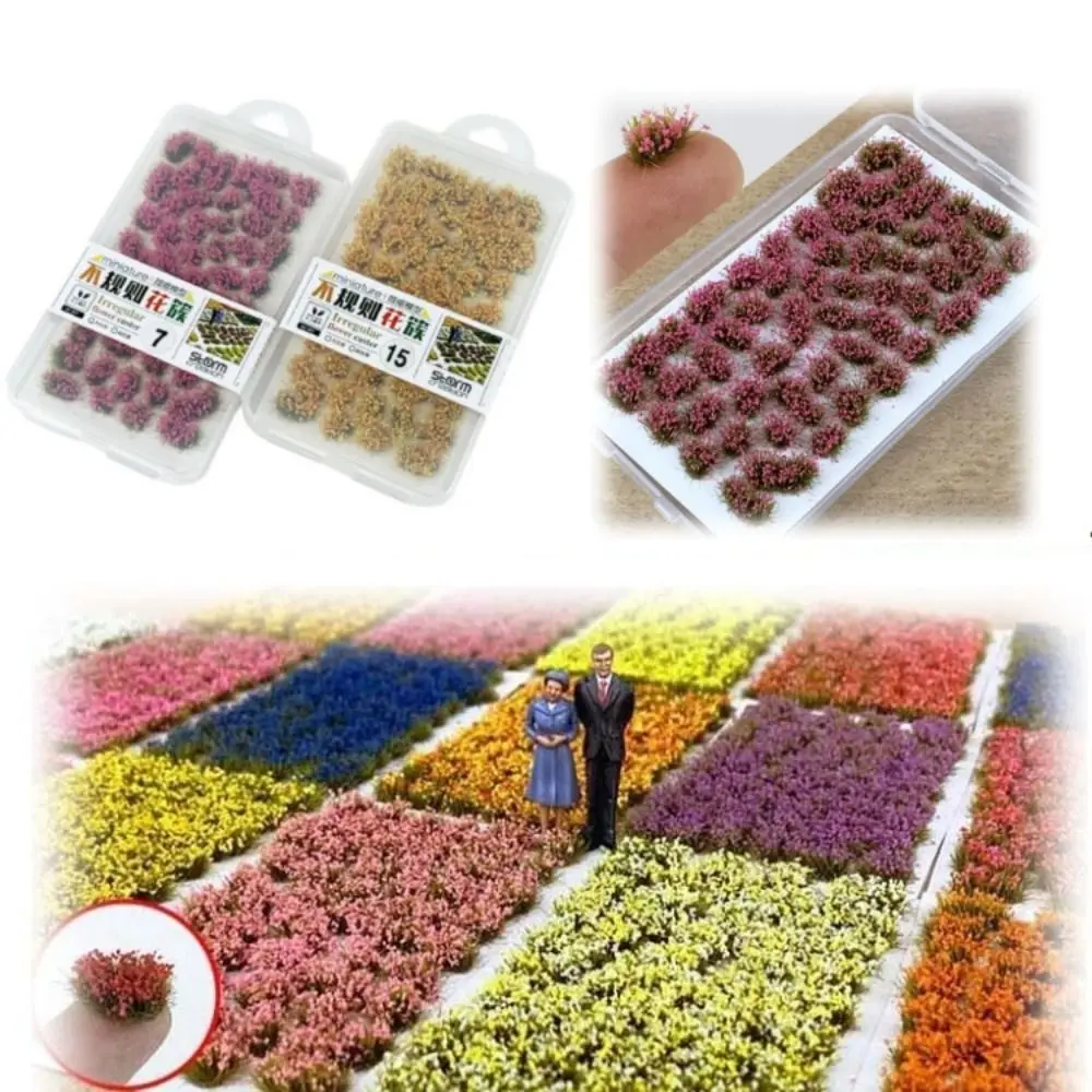 

Simulation Miniature Flower Cluster Plant Materials DIY Building Flower Grass Model Model Making Artificial Static Flower Model