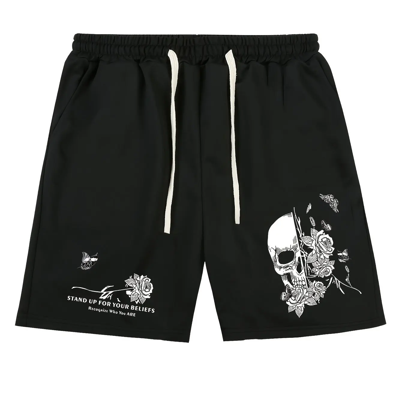 

New men's fashionable and personalized printed shorts, sports pants, casual and loose sports pants Men Clothing