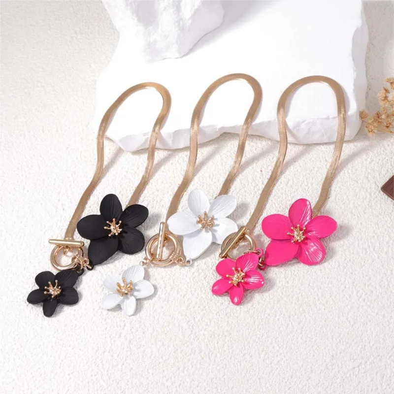 

Elegant Chic Flower Pendant Anklet for Women Vacation & Daily Wear Summer Boho Foot Chain Party Jewelry Gifts