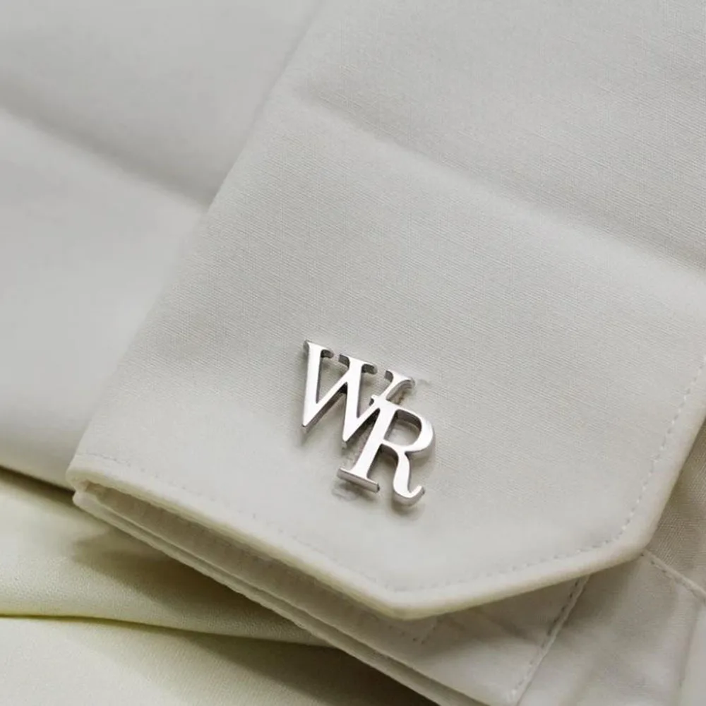 Personalized name cufflinks, Custom cufflinks, Groom wedding cufflinks, Groom best man gifts, Initial cufflinks