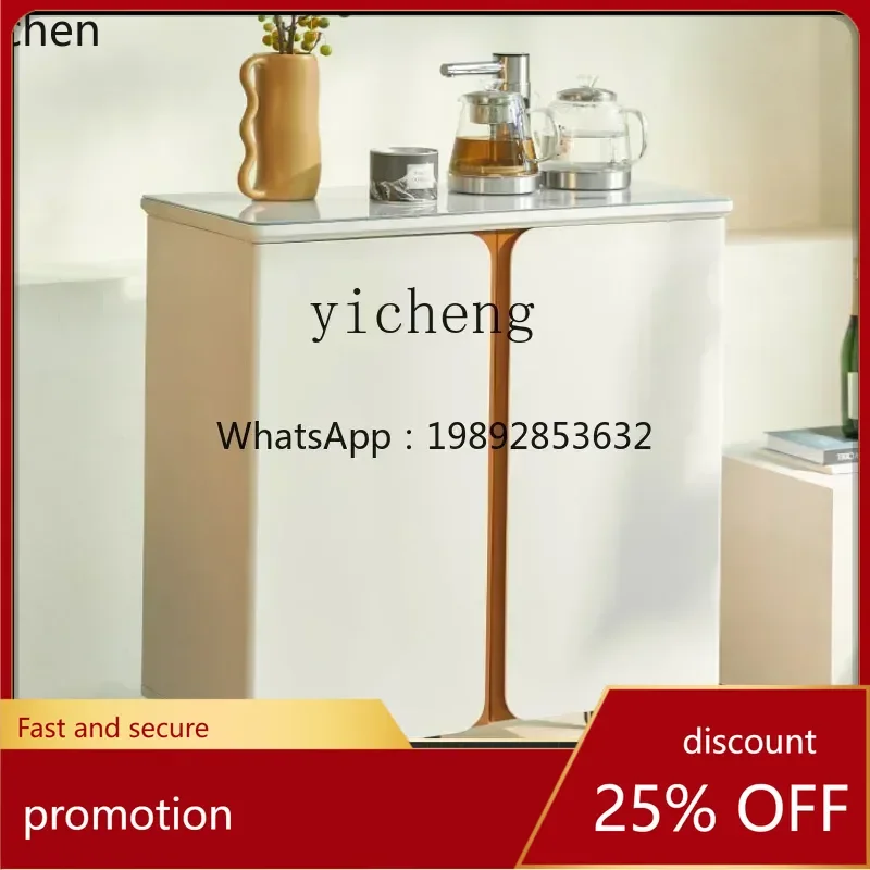 

HT Household Solid Wood Intelligent Voice Automatic Tea Machine Integrated Cabinet with Disinfection