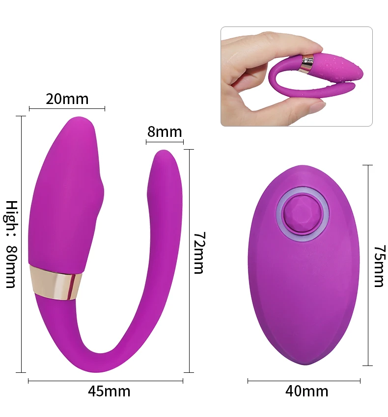 Remote Control Double Vibrators For Couple Wearable Dildo Female G Spot Stimulator Massager Masturbator Sex Toys For Women