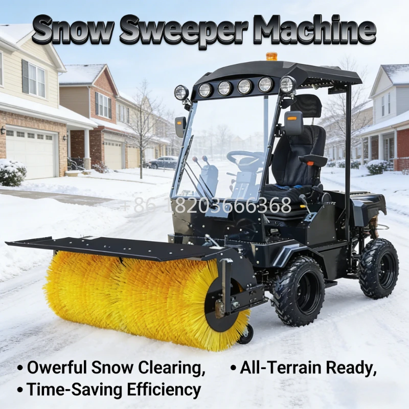 Customized Heavy-Duty Track-Driven Snow Removal Machine With All-Weather Performance And Enhanced Traction