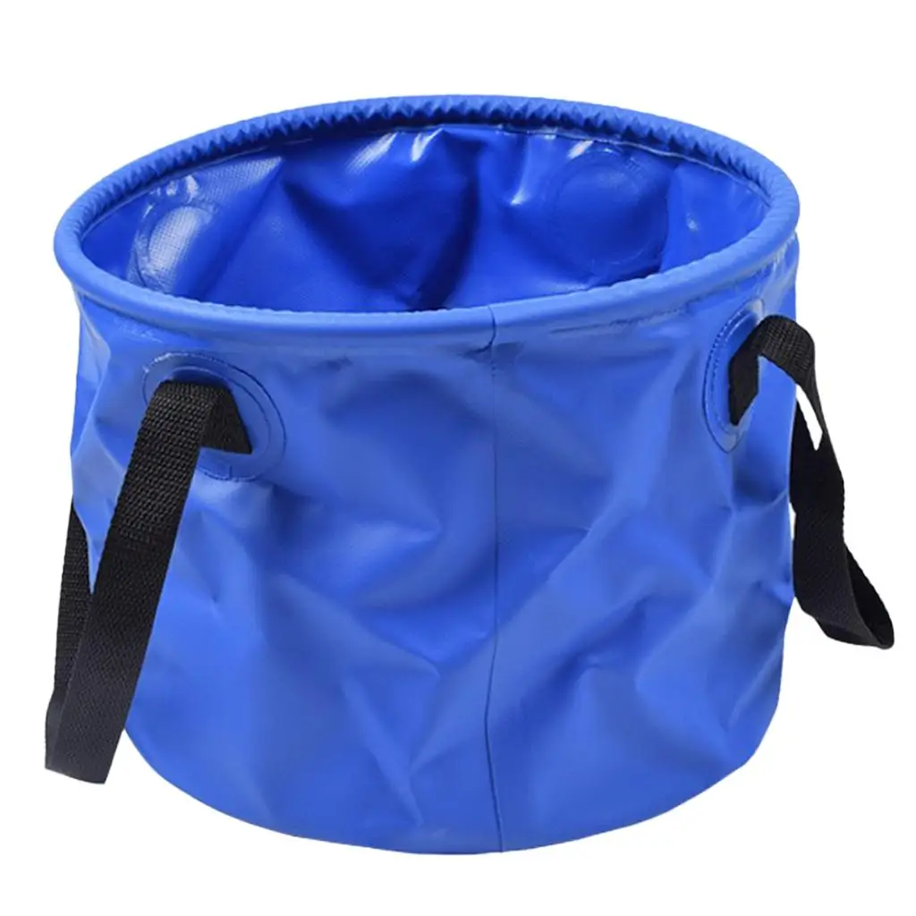 Premium Collapsible Bucket Portable Folding Water Container, Compact & Lightweight & Anti-tear