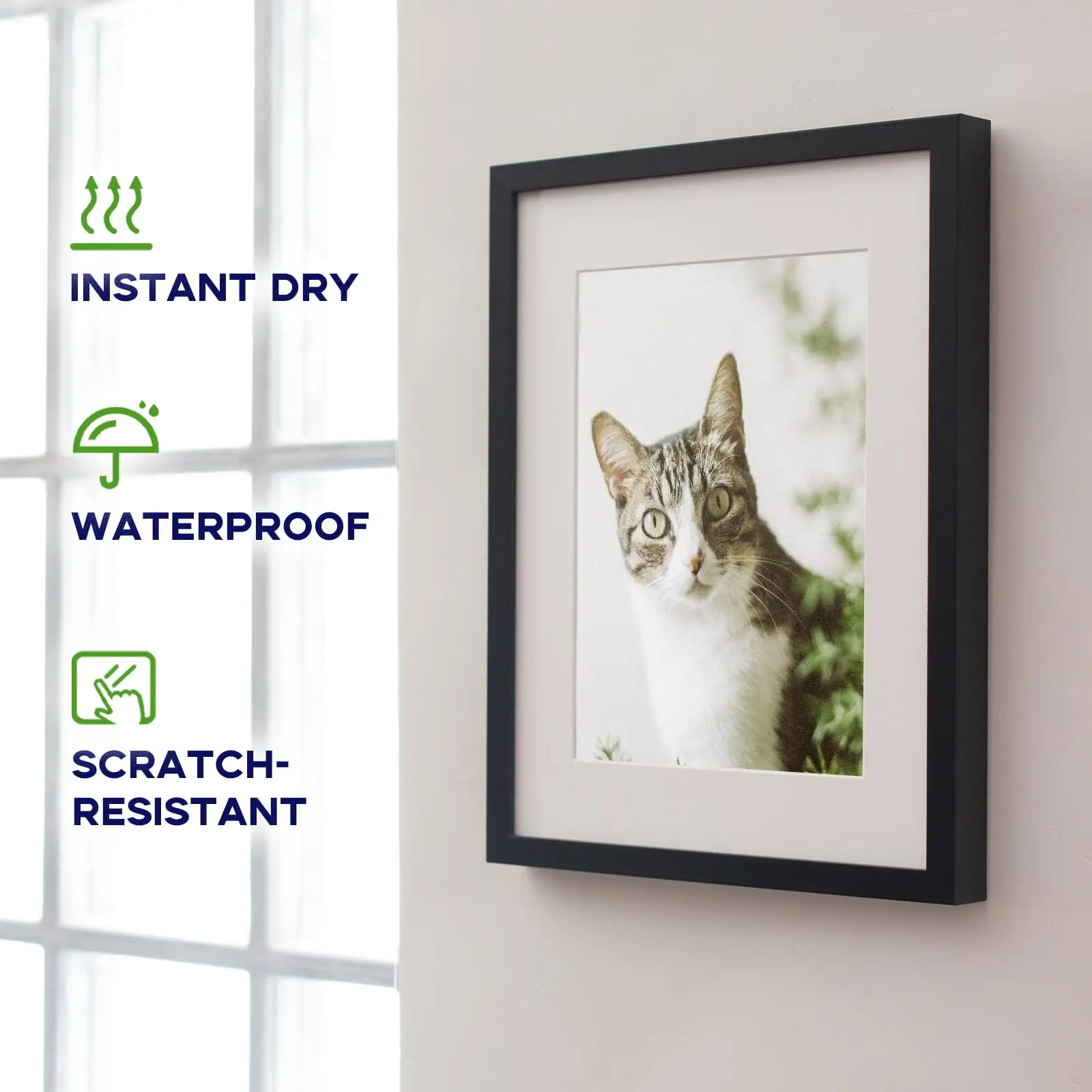 KRYON dubbelzijdig glanzend fotopapier 50 vellen 8,3 x 11,7 inch 140 GSM voor inkjetprinters, foto's, kalenders en ambachten