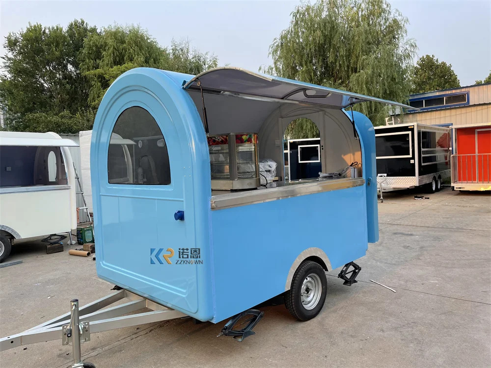 

Hot Dog Food Truck Van Pizza Snack Kiosk Mobile Kitchen Custom Fully Catering Equipments Coffee Kiosk Concession Food Trailer