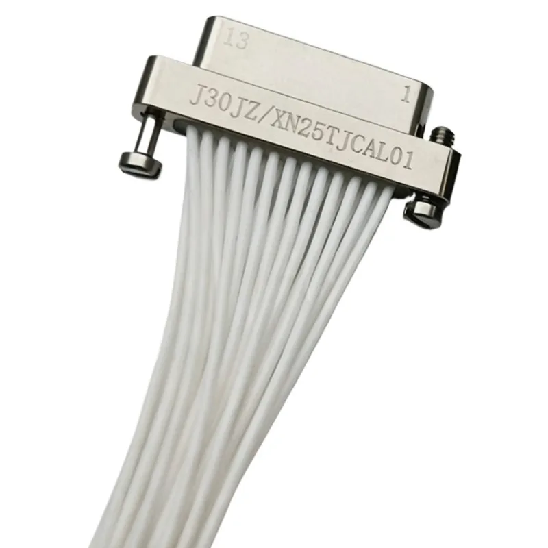 J30JZ connector J30JZ/XN25TJCAL01 J30JZN25ZKCA000 crimp cable length can be customized